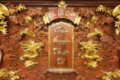 Cửu Huyền Thất Tổ Gỗ Kích Thước 176x96x9- Gỗ Gụ Lào