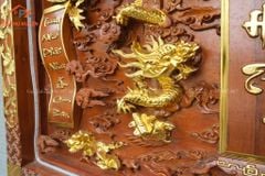 Cửu Huyền Thất Tổ Gỗ Kích Thước 176x96x9- Gỗ Gụ Lào