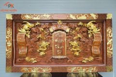 Cửu Huyền Thất Tổ Gỗ Kích Thước 176x96x9- Gỗ Gụ Lào