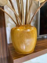 Bình Hoa Sen Gỗ- Hoa Sen Gỗ Ngọc Am - 17 Cành