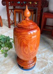 Chum chóe gỗ cẩm pandosa vân đẹp cao 68cm