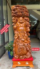 Tượng Phật - Di Lặc Gỗ Ngự đế tiền gỗ ngọc am thơm nức- cao 138