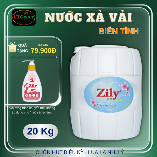 Nuoc xa vai Zily can 20kg