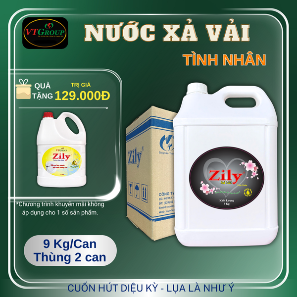 Nuoc xa vai Zily can 9 Kg