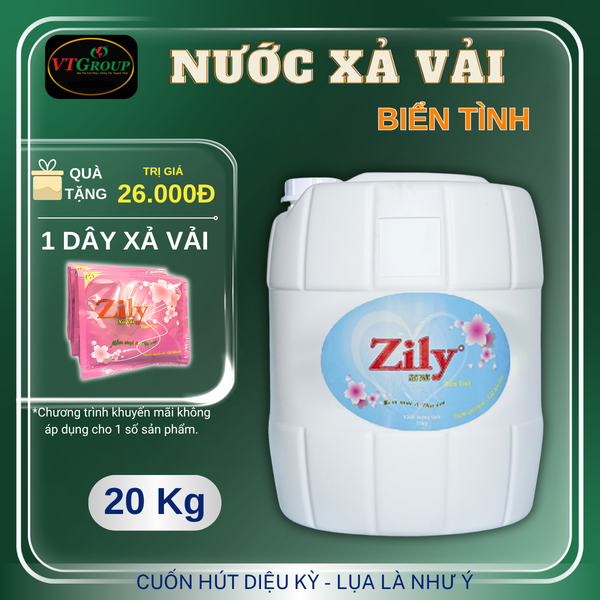 Nuoc xa vai Zily can 20kg