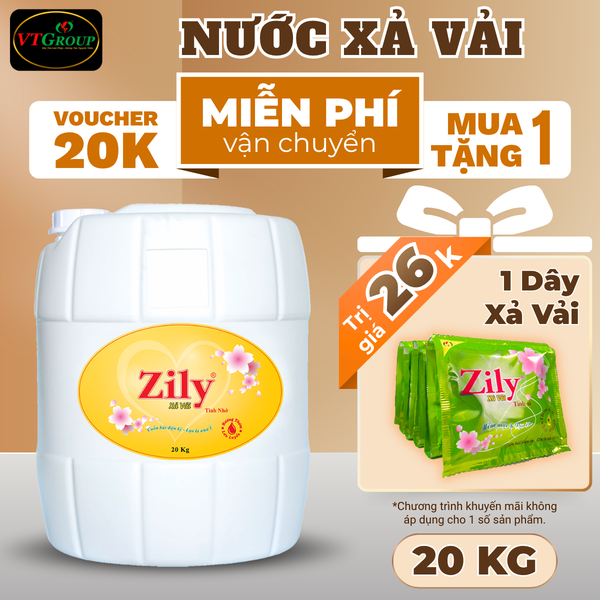 Nuoc xa vai Zily can 20kg