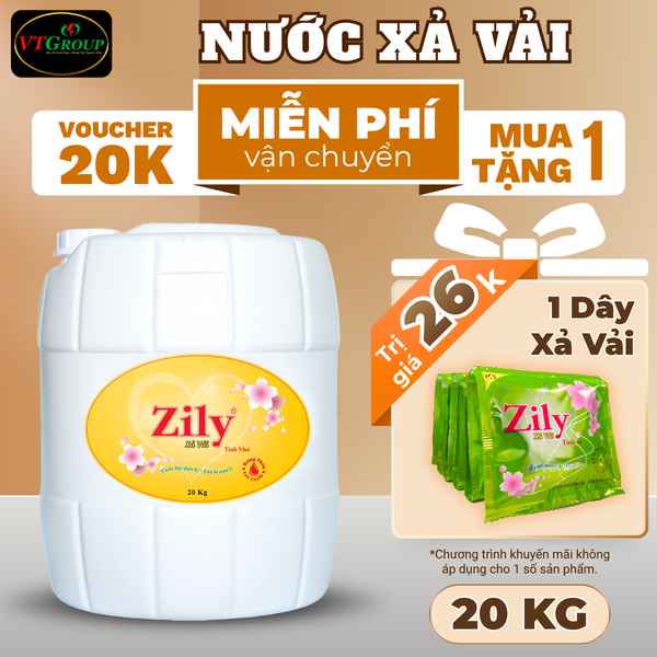 Nuoc xa vai Zily can 20kg