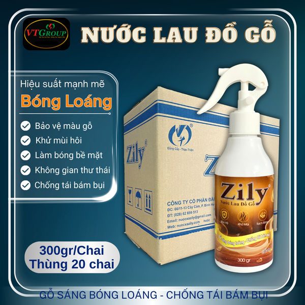 Nuoc lau do go da nang Zily 300gr thung 20 chai huong tram