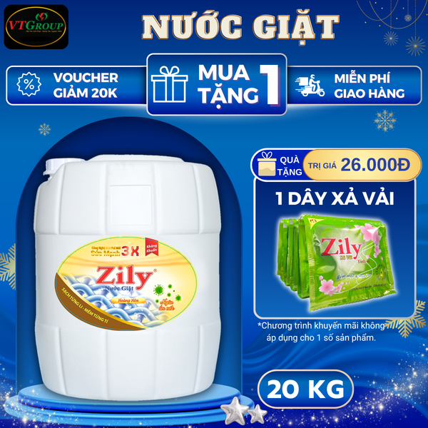Nuoc giat Zily can 20kg