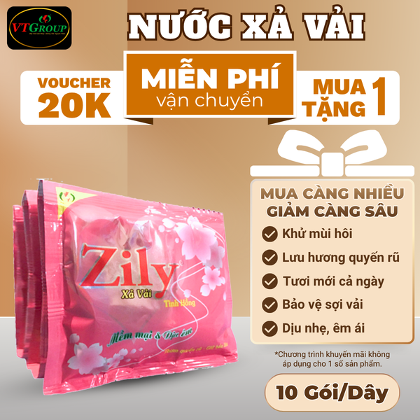 Nuoc xa vai Zily day 10 goi