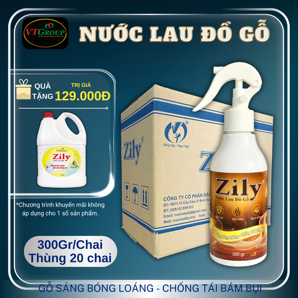 Nuoc lau do go da nang Zily 300gr thung 20 chai huong tram