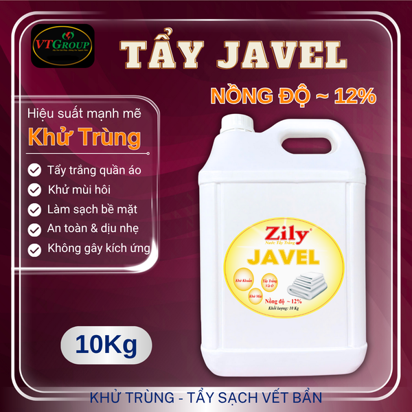 Tay javel Zily can 10kg