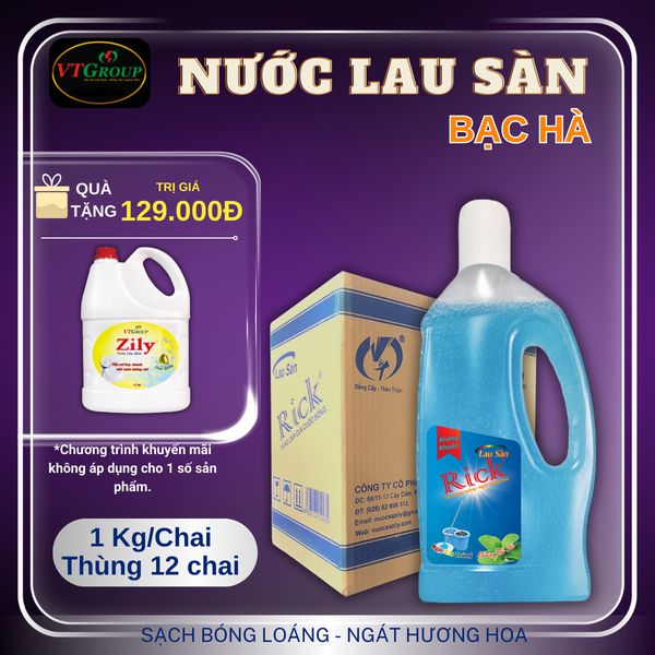 Nuoc lau san Rick chai 1kg thung 12 chai