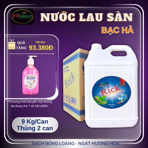 Nuoc lau san can 9kg thung 2 can