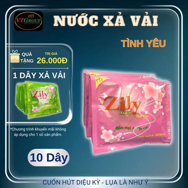 Nuoc xa vai Zily 10 day