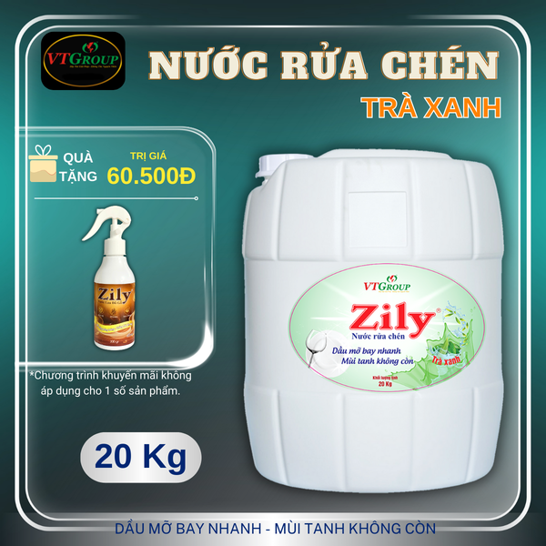 Nuoc rua chen Zily can 20Kg