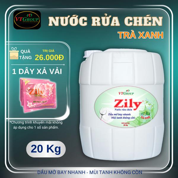Nuoc rua chen Zily can 20Kg