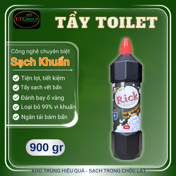 Nuoc tay toilet Rick chai 900g