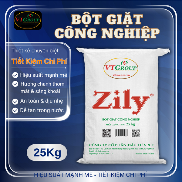 Bot giat cong nghiep Zily bao 25kg