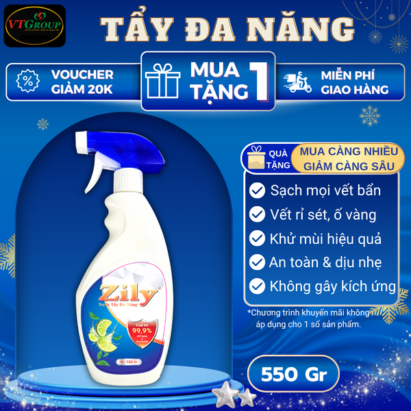 Nuoc tay da nang Zily chai 550g