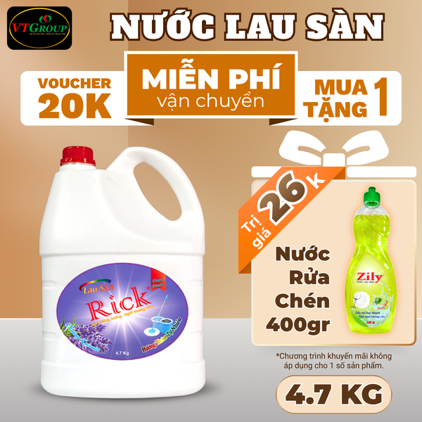 Nuoc lau san Rick chai 4.7kg