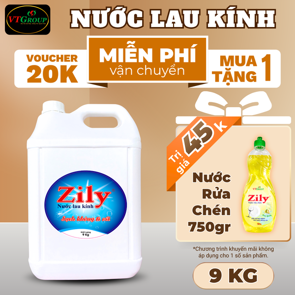 Nuoc lau kinh Zily can 9kg