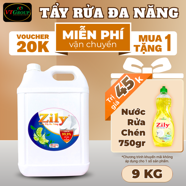Nuoc tay da nang Zily can 9kg