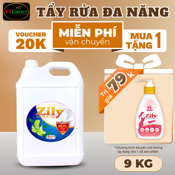 Nuoc tay da nang Zily can 9kg