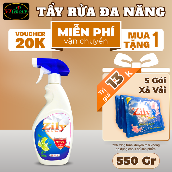 Nuoc tay da nang Zily chai 550gr