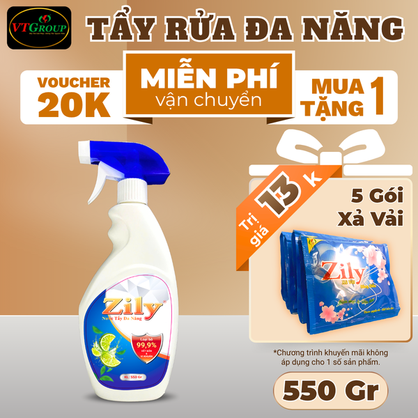 Nuoc tay da nang Zily chai 550gr
