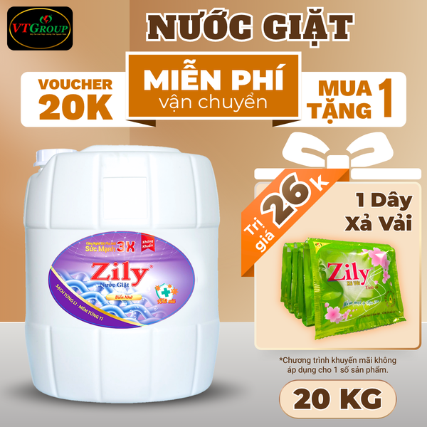 Nuoc giat Zily can 20kg