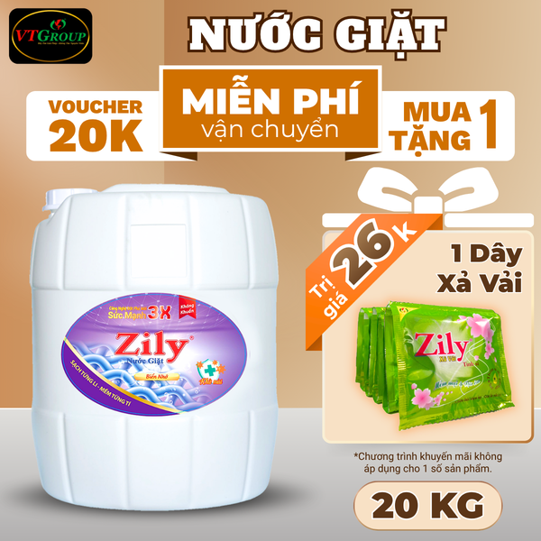 Nuoc giat Zily can 20kg
