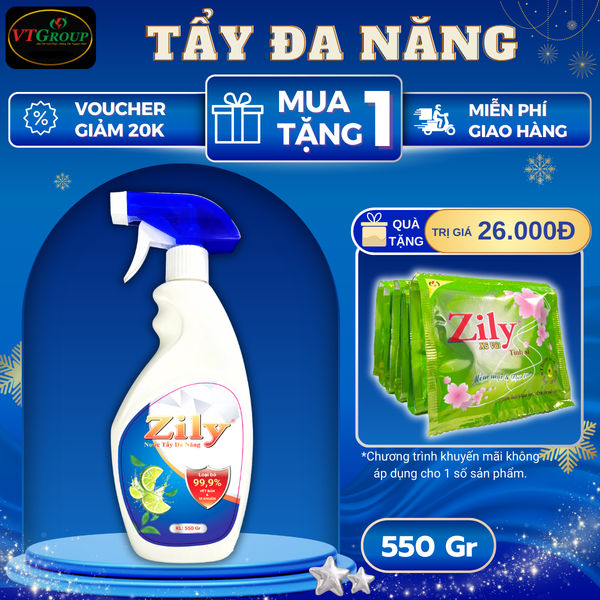 Nuoc tay da nang Zily chai 550g