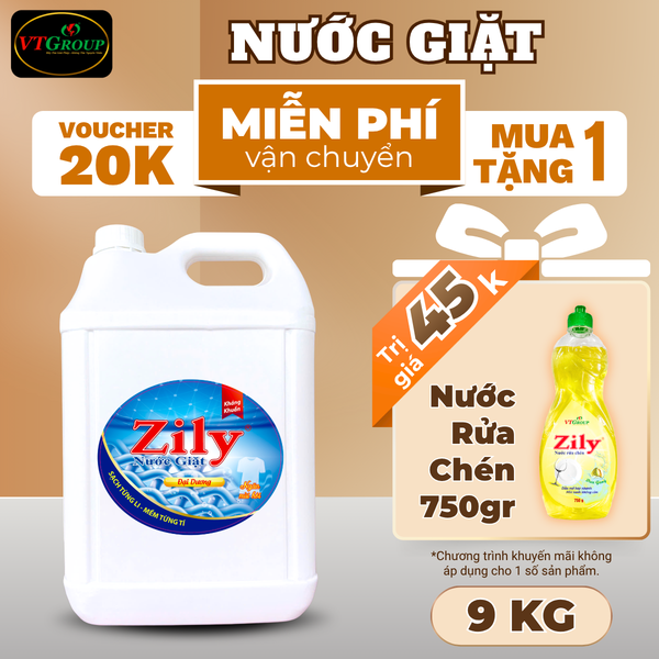 Nuoc giat Zily can 9kg