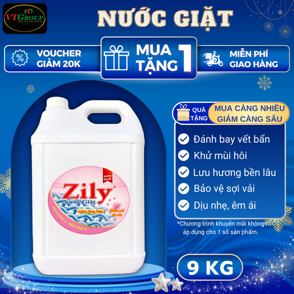 Nuoc giat Zily can 9kg