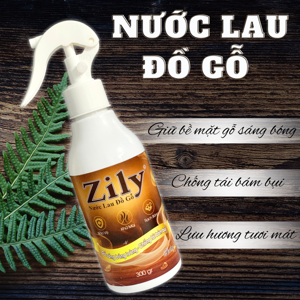 Nuoc lau do go Zily chai 300gr huong tram