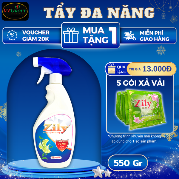 Nuoc tay da nang Zily chai 550g