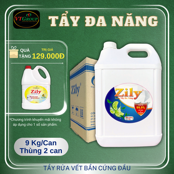 Tay da nang  Zily can 9Kg thung 2 can