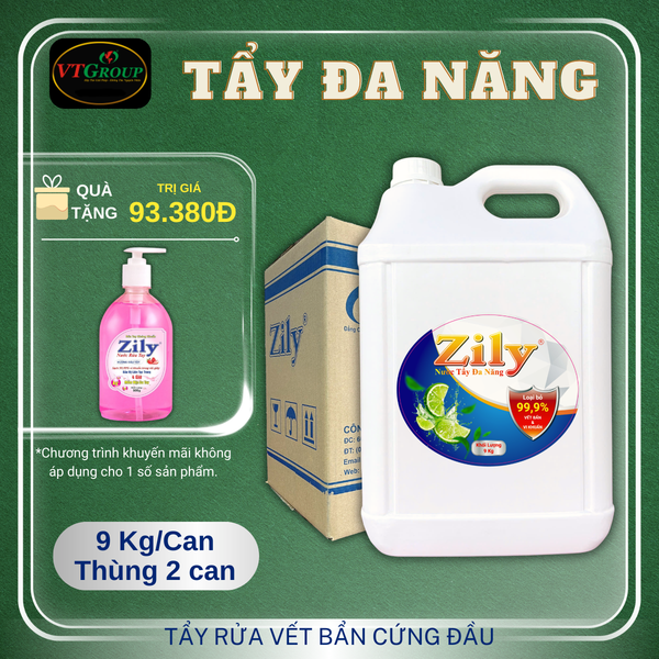 Tay da nang  Zily can 9Kg thung 2 can