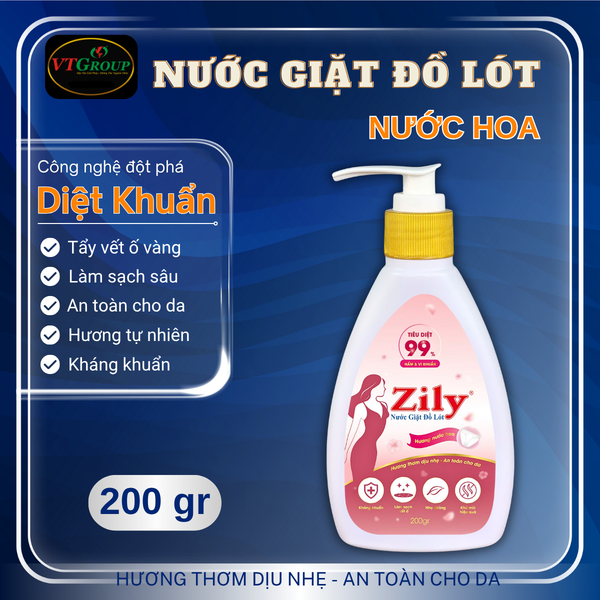 Khuyen mai nuoc giat do lot Zily chai 200gr