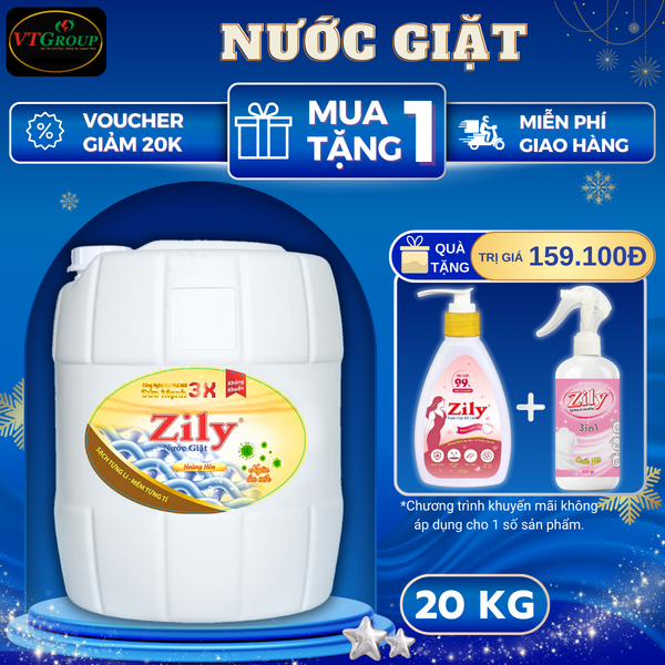 Nuoc giat Zily can 20kg