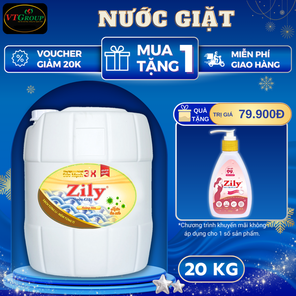 Nuoc giat Zily can 20kg