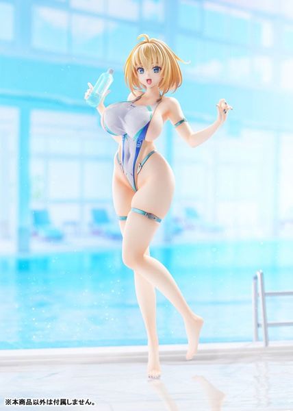 Sophia F. Shirring High-cut Swimsuit ver. Deluxe Edition 1/6 - BUNNY SUIT PLANNING | AmiAmi x AMAKUNI figure