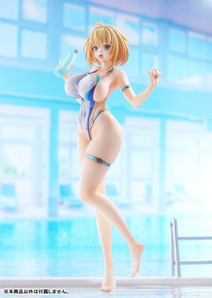 Sophia F. Shirring High-cut Swimsuit ver. Deluxe Edition 1/6 - BUNNY SUIT PLANNING | AmiAmi x AMAKUNI figure