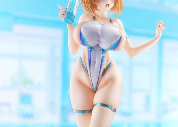 Sophia F. Shirring High-cut Swimsuit ver. Deluxe Edition 1/6 - BUNNY SUIT PLANNING | AmiAmi x AMAKUNI figure