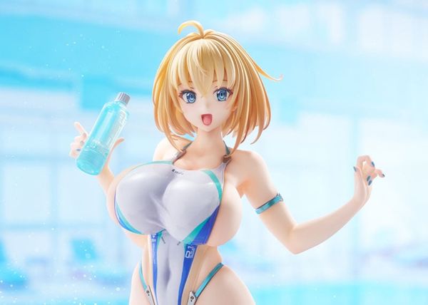 Sophia F. Shirring High-cut Swimsuit ver. Deluxe Edition 1/6 - BUNNY SUIT PLANNING | AmiAmi x AMAKUNI figure