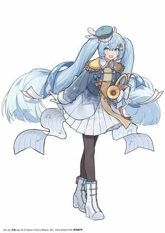 Hatsune Miku Snow Miku All Stars 2020 Ver. - Vocaloid Artist MasterPiece+ AMP+ | Taito Figure