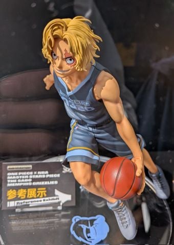 Master Stars Piece One Piece × NBA Sabo - Memphis Grizzlies NBA One Piece | Bandai Spirits Figure