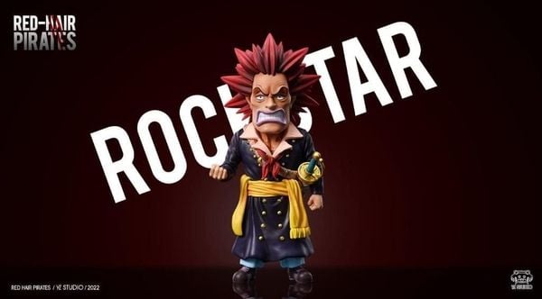 WCF Red Hair Pirates Full Crew One Piece YZ Studio Figure