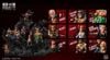 WCF Red Hair Pirates Full Crew One Piece YZ Studio Figure